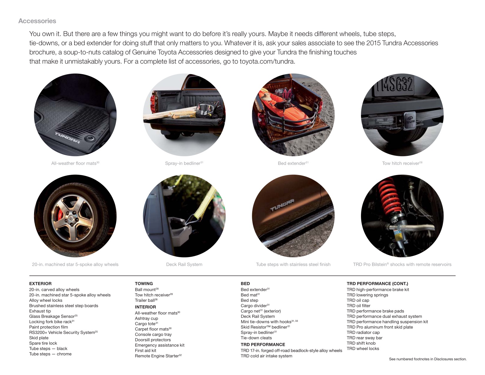 2015 Toyota Tundra Brochure Page 16